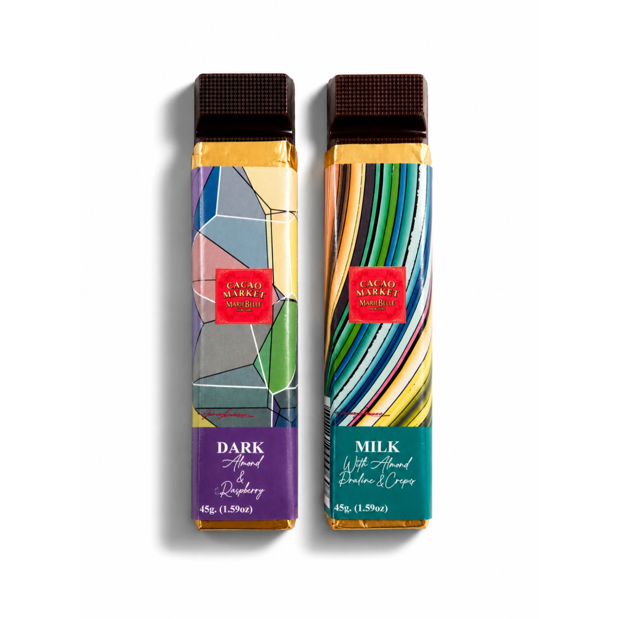45g Duo Cacao Market Chocolate Bars - Image 2