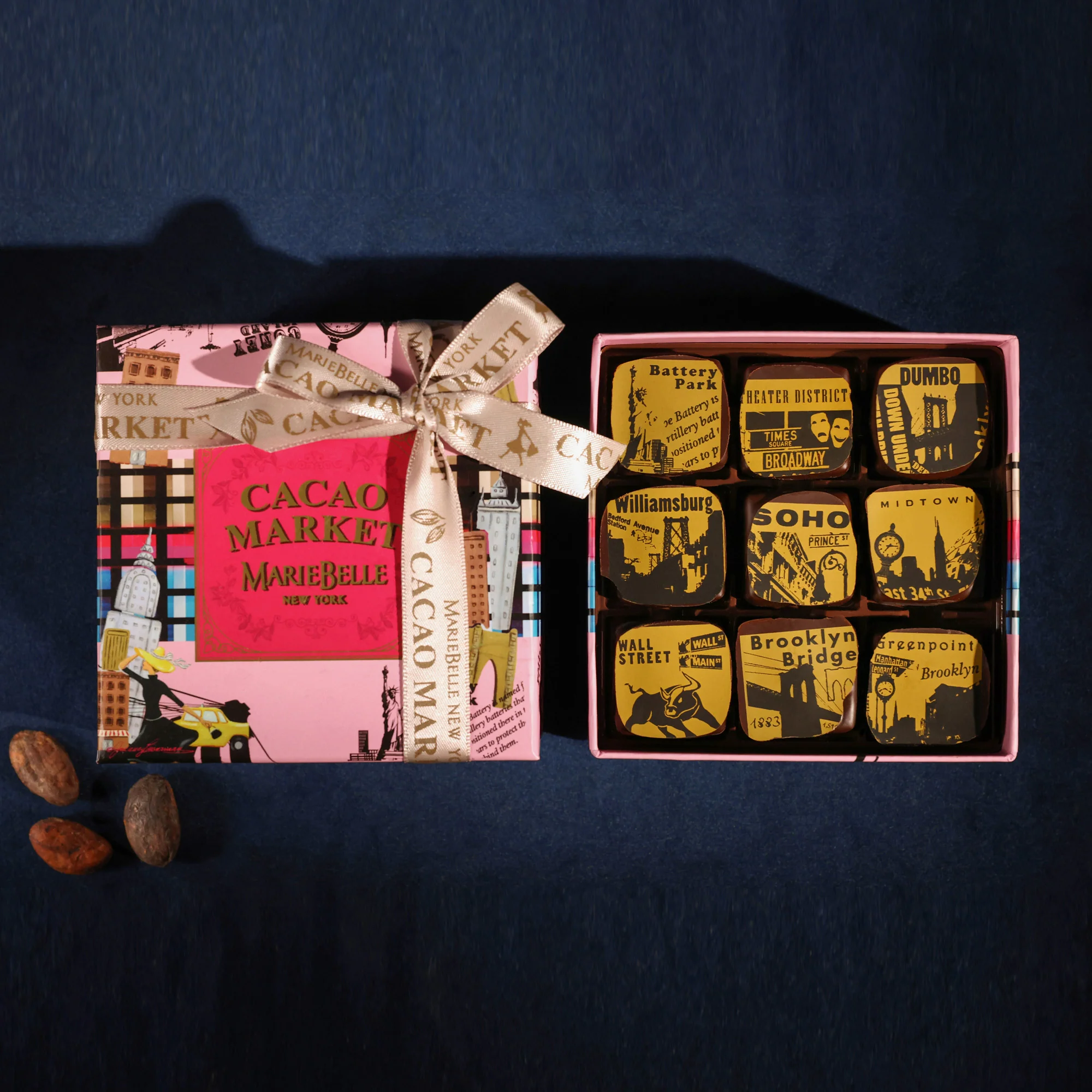 9pc New York Chocolate Caramel Box
