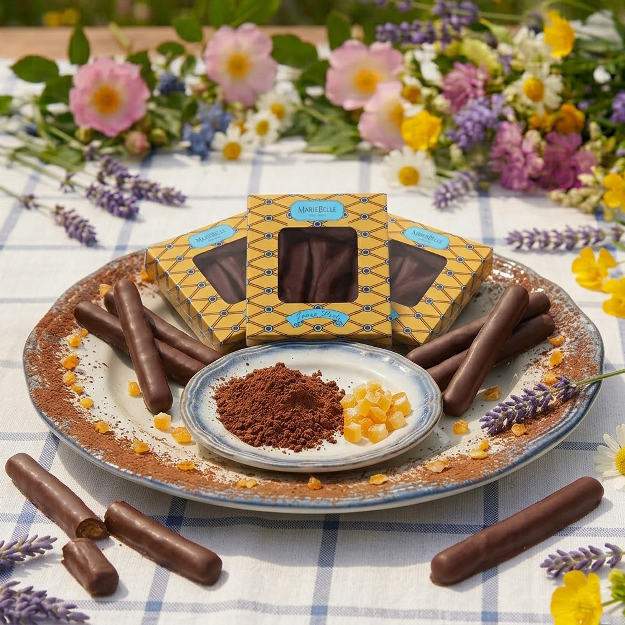 Chocolate Covered Lemon Peel Box