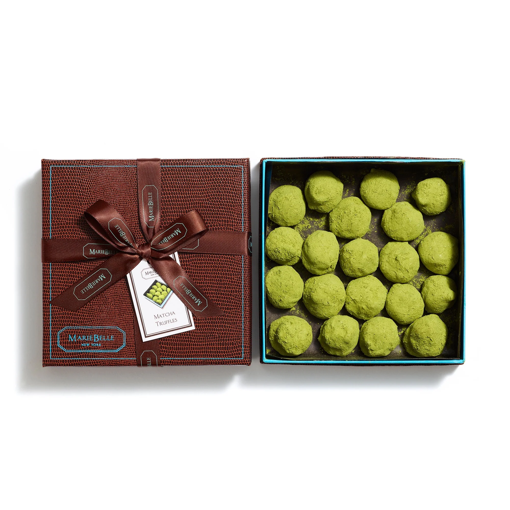 20pc White Chocolate Truffle Matcha Box