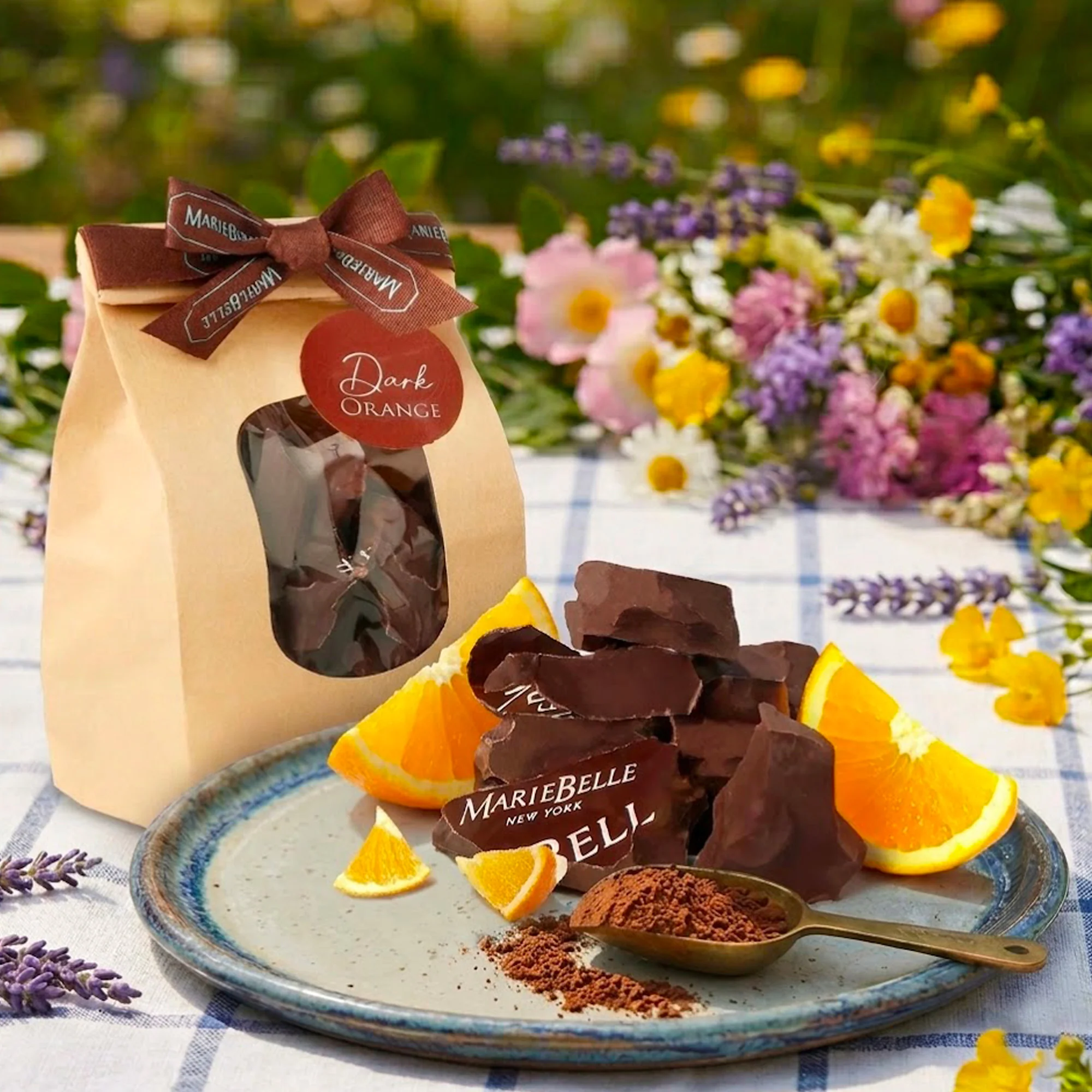 Dark Chocolate with Orange Bark Bites