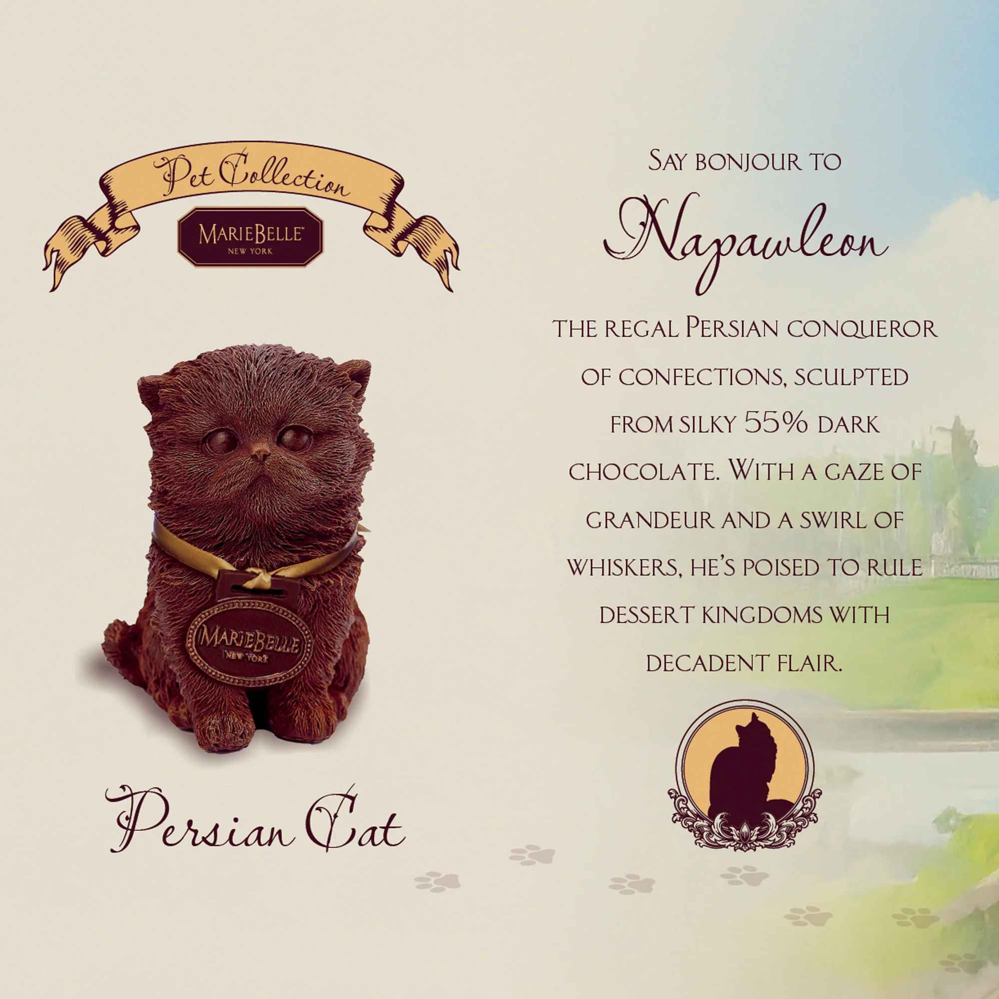 MarieBelle’s Chocolate Pet: Persian Cat - Image 3