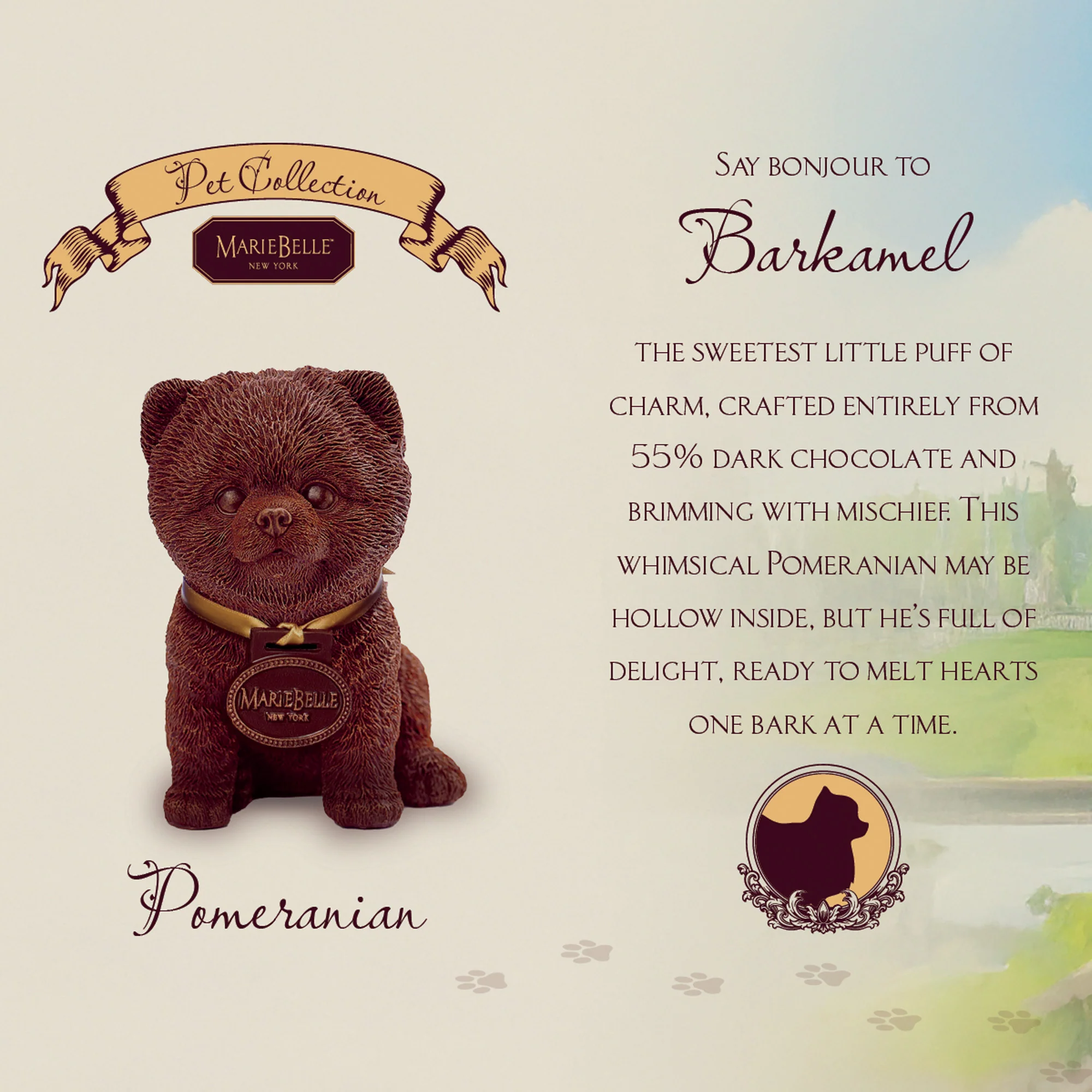 MarieBelle’s Chocolate Pet: Pomeranian - Image 3