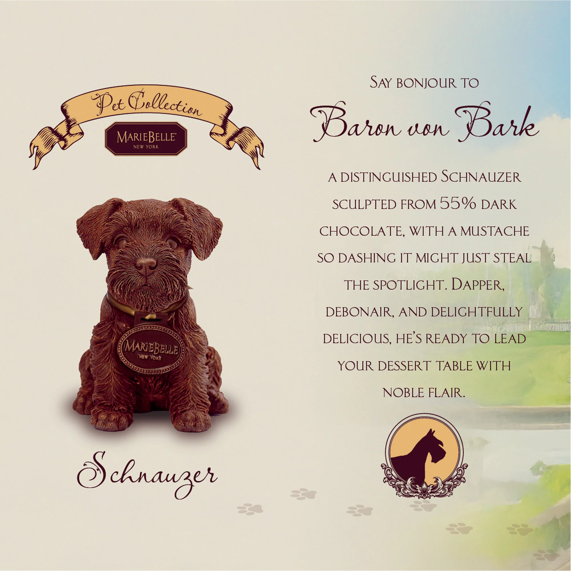 MarieBelle’s Chocolate Pet: Schnauzer - Image 3