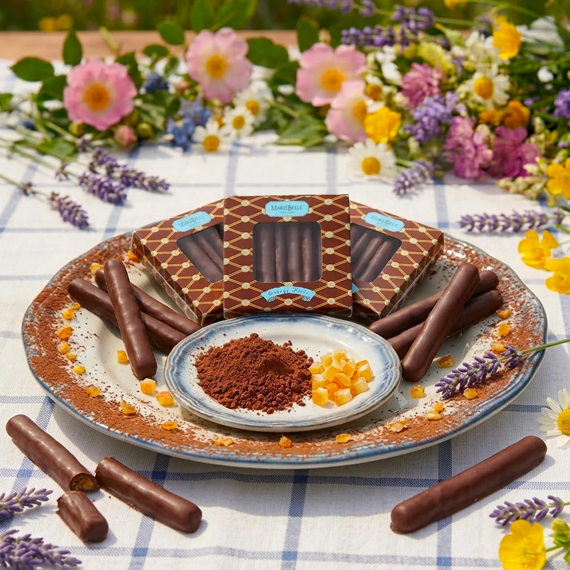 Chocolate Covered Orange Peel Box